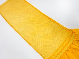 正絹　振袖用　絞り　帯揚げ